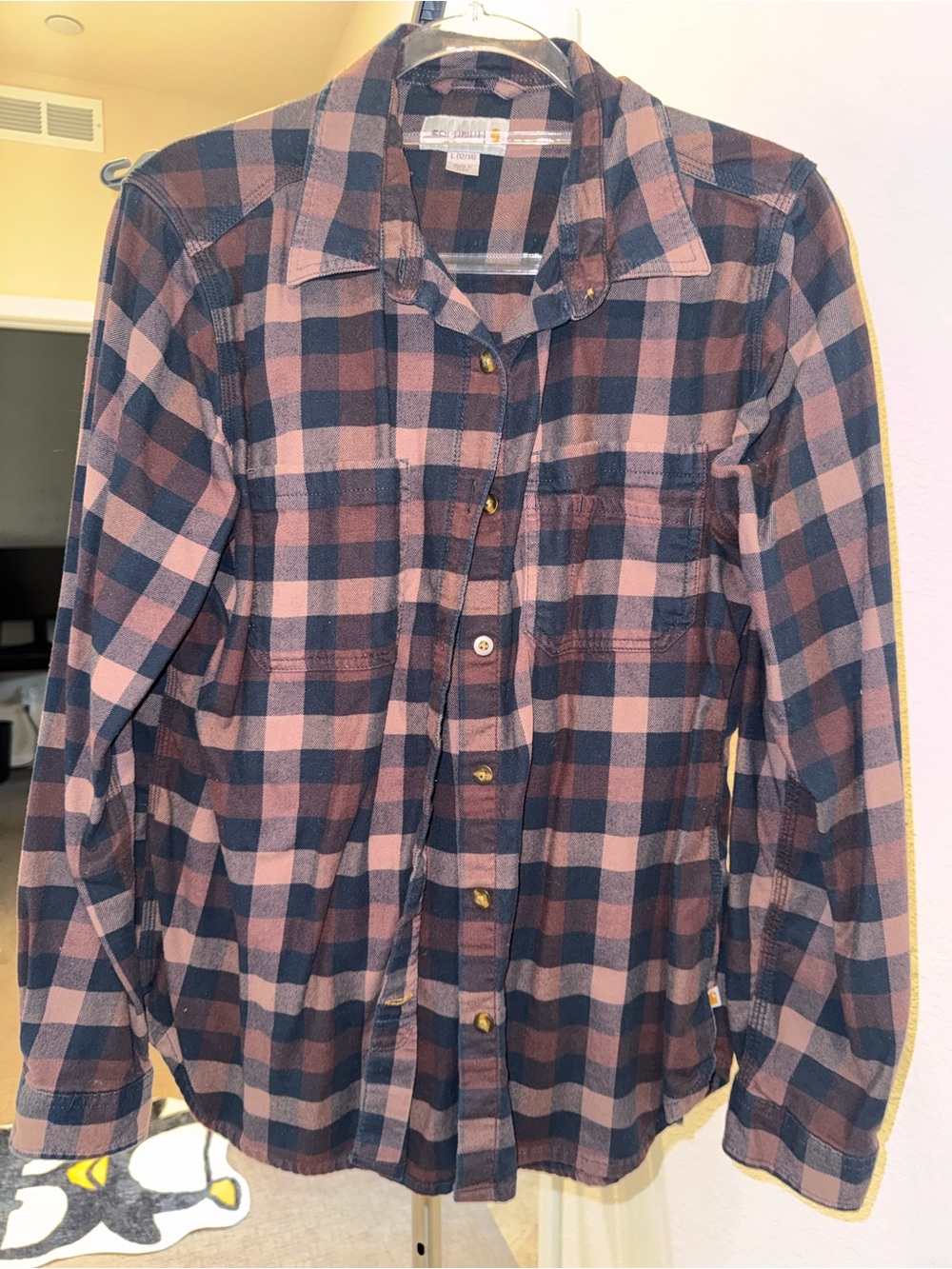 (2) Carhartt Women Button-Down Shirt